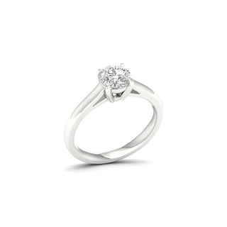 1.00 Carat T.W. Round-cut Lab Grown Diamond ( G-H/VS ) 14K Gold Solitaire Ring