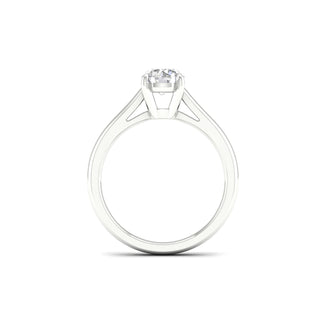 1.00 Carat T.W. Round-cut Lab Grown Diamond ( G-H/VS ) 14K Gold Solitaire Ring