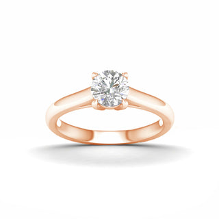 1.00 Carat T.W. Round-cut Lab Grown Diamond ( G-H/VS ) 14K Gold Solitaire Ring