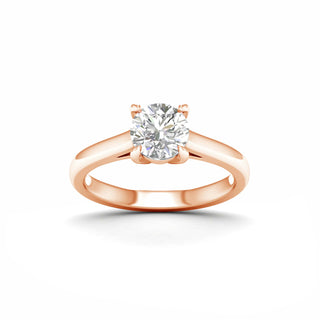 1 1/2 Carat T.W. Round-cut Lab Grown Diamond ( G-H/VS ) 14K Gold Solitaire Ring
