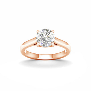2.00 Carat T.W. Round-cut Lab Grown Diamond ( G-H/VS ) 14K Gold Solitaire Ring