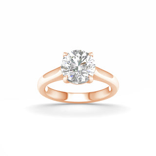 3.00 Carat T.W. Round-cut Lab Grown Diamond ( G-H/VS ) 14K Gold Solitaire Ring