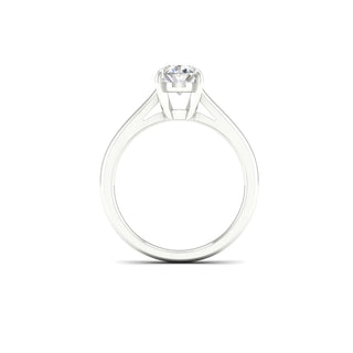 1 1/2 Carat T.W. Oval-cut Lab Grown Diamond ( G-H/VS ) 14K Gold Solitaire Ring
