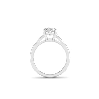 2.00 Carat T.W. Oval-cut Lab Grown Diamond ( G-H/VS ) 14K Gold Solitaire Ring