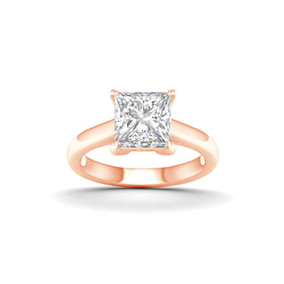 3.00 Carat T.W. Princess-cut Lab Grown Diamond ( G-H/VS ) 14K Gold Solitaire Ring