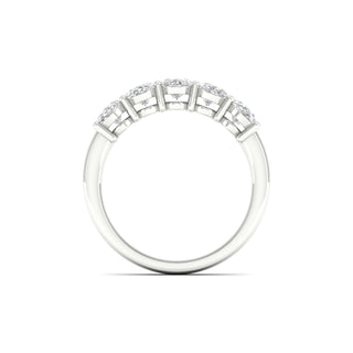 2.00 Carat T.W. Oval-cut Lab Grown Diamond ( G-H/VS ) 14K Gold 5 Stone Ring