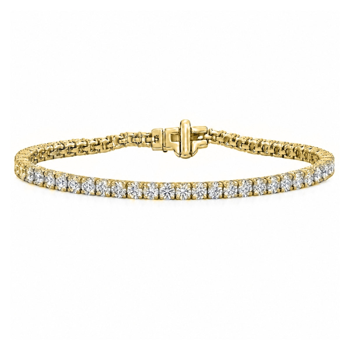 2-12 ctw Round Tennis Bracelet