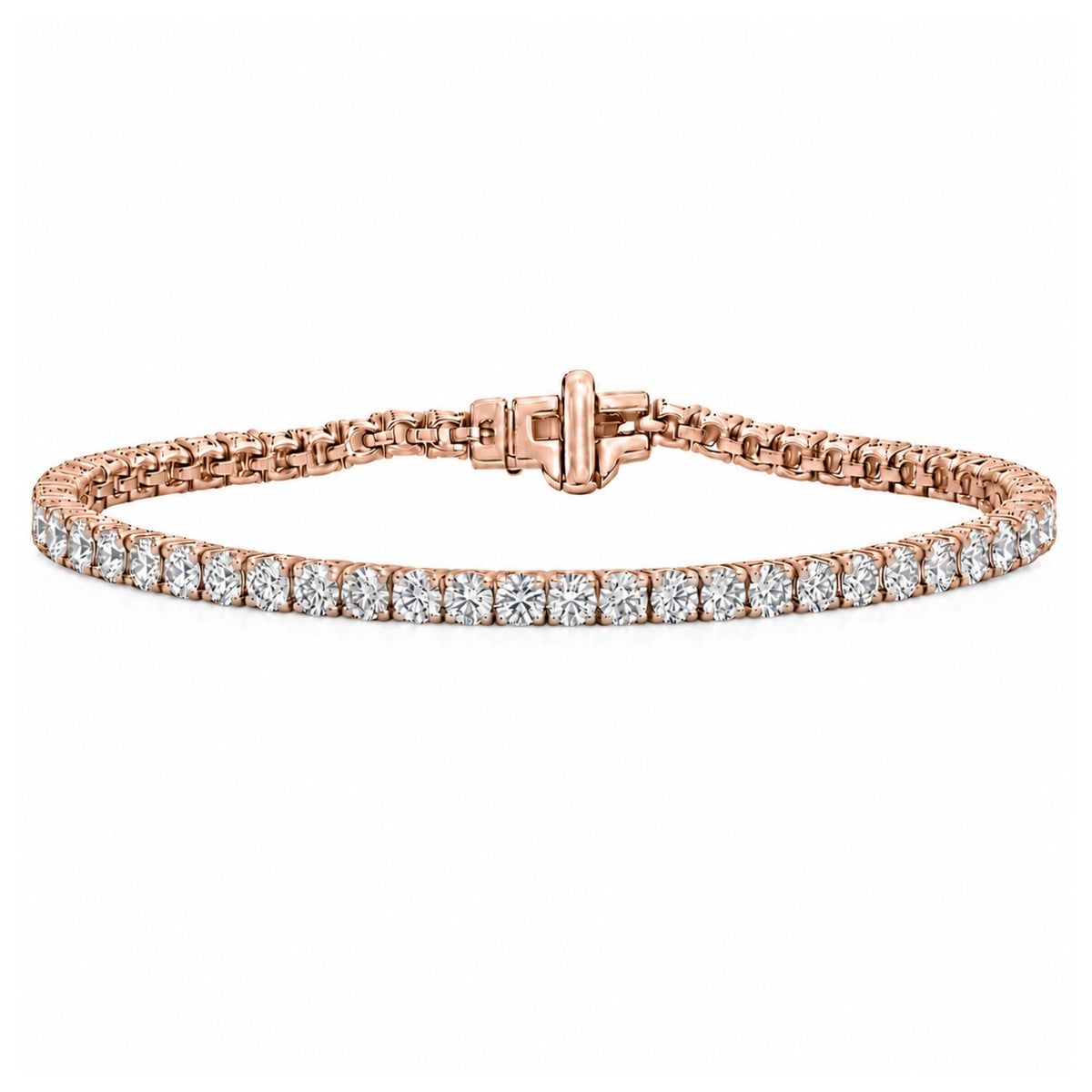 2-12 ctw Round Tennis Bracelet