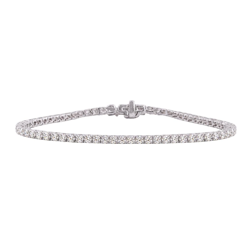 Diamonair Tennis Bracelet Set - Lab Grown Diamond Sterling Silver Tennis Bracelet
