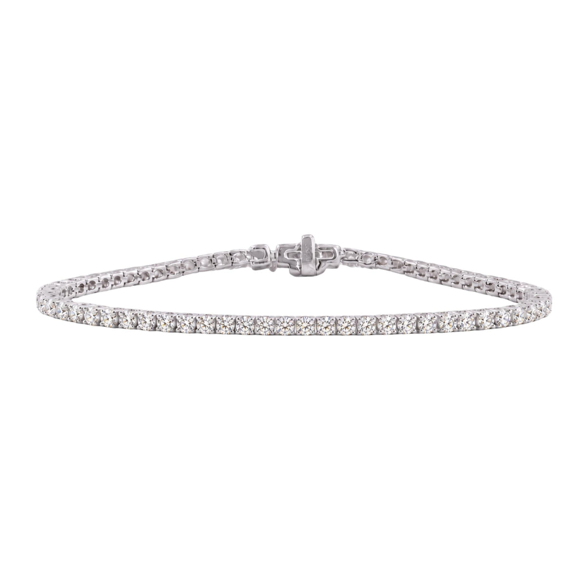 Diamonair Tennis Bracelet Set - Lab Grown Diamond Sterling Silver Tennis Bracelet