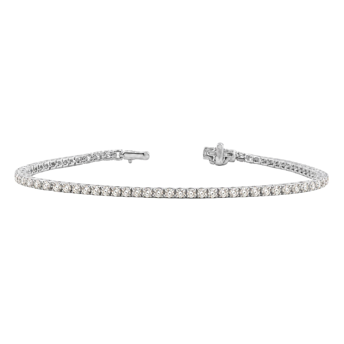 Diamonair Tennis Bracelet Set - Lab Grown Diamond Sterling Silver Tennis Bracelet
