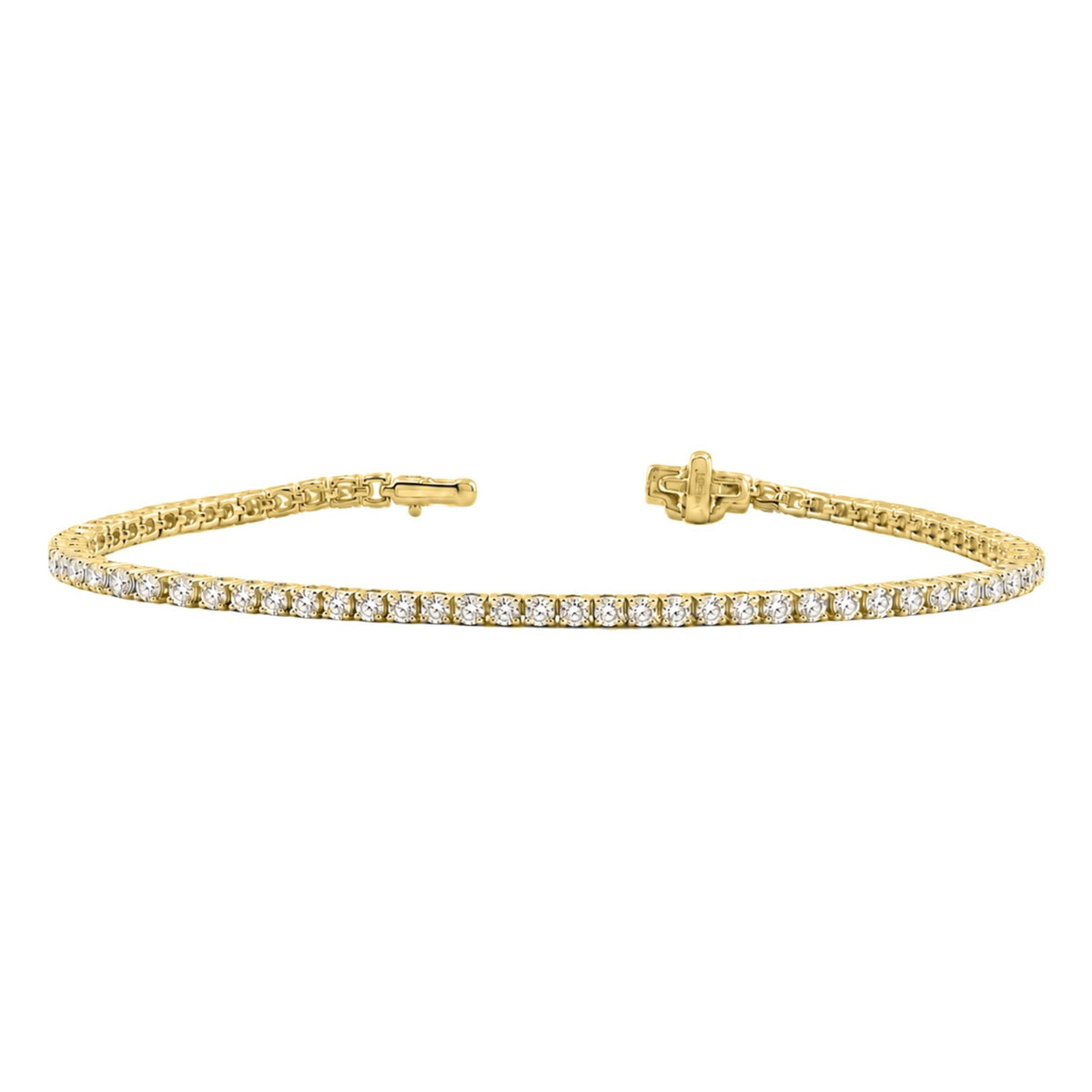 Diamonair Tennis Bracelet Set - Lab Grown Diamond Sterling Silver Tennis Bracelet
