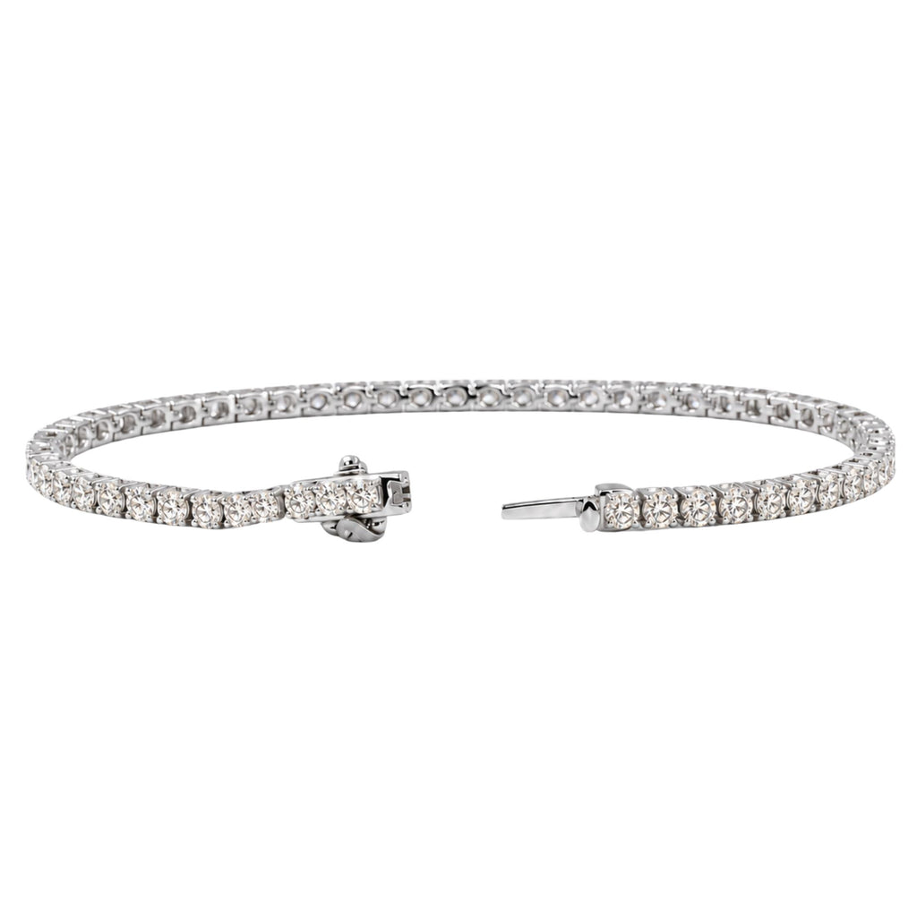 Diamonair Tennis Bracelet Set - Lab Grown Diamond Sterling Silver Tennis Bracelet