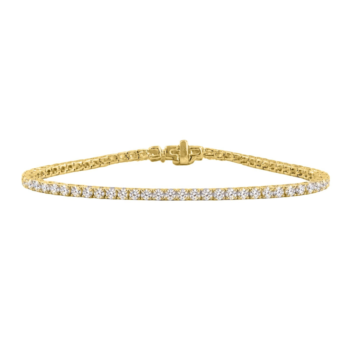 3 ctw Round Tennis Bracelet