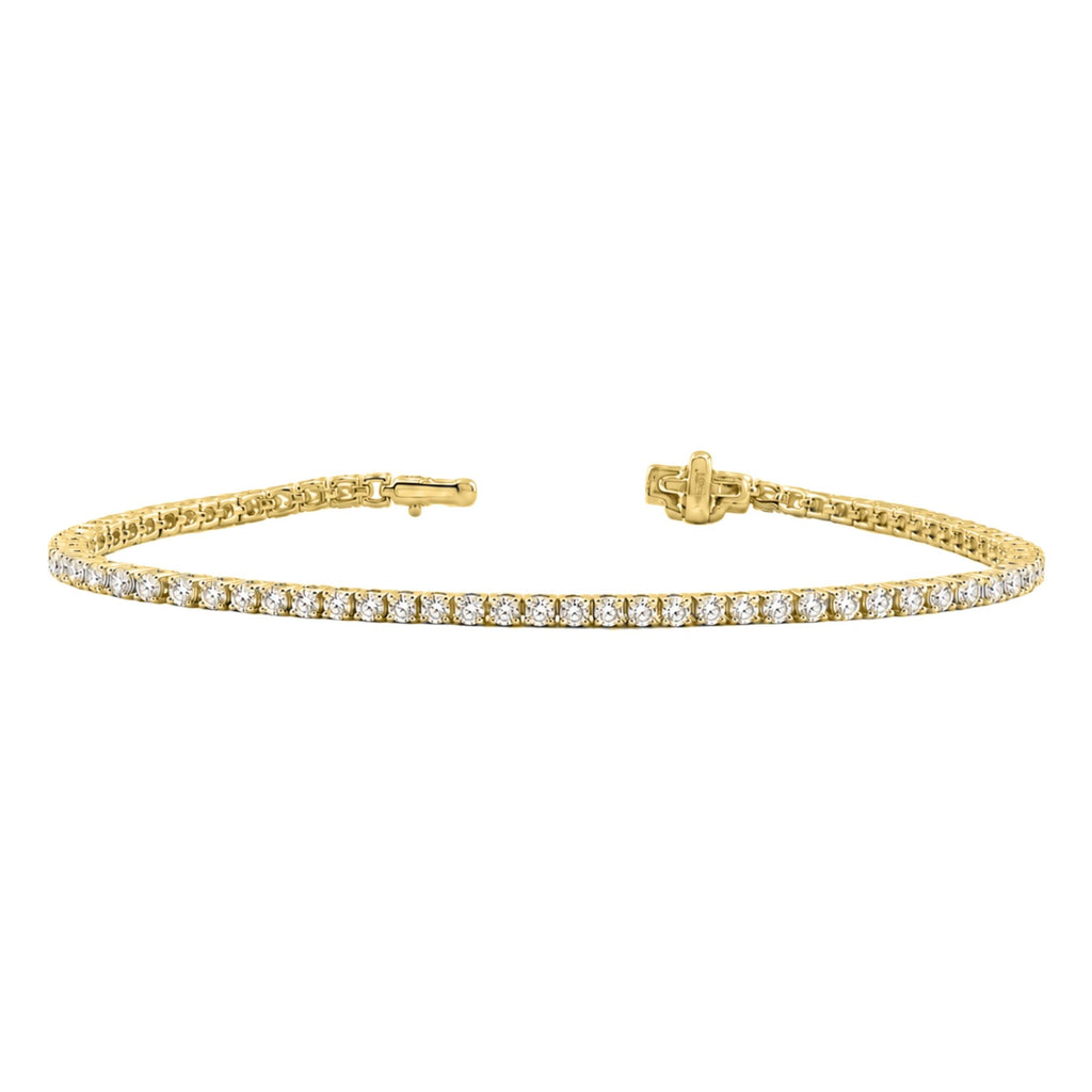 Diamonair Tennis Bracelet Set - Lab Grown Diamond Sterling Silver Tennis Bracelet