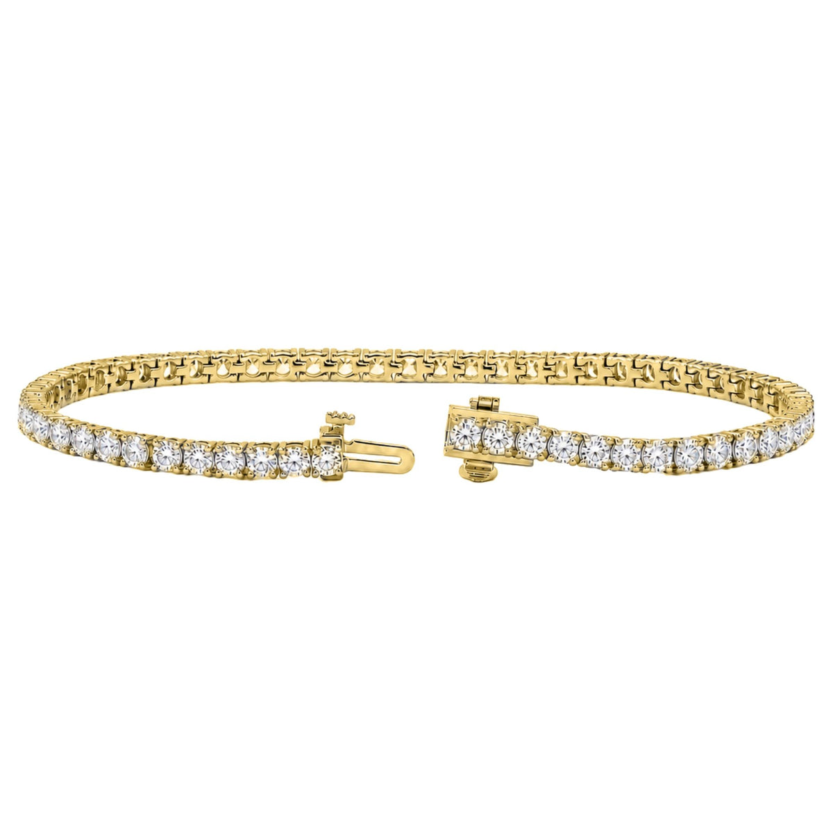 Diamonair Tennis Bracelet Set - Lab Grown Diamond Sterling Silver Tennis Bracelet
