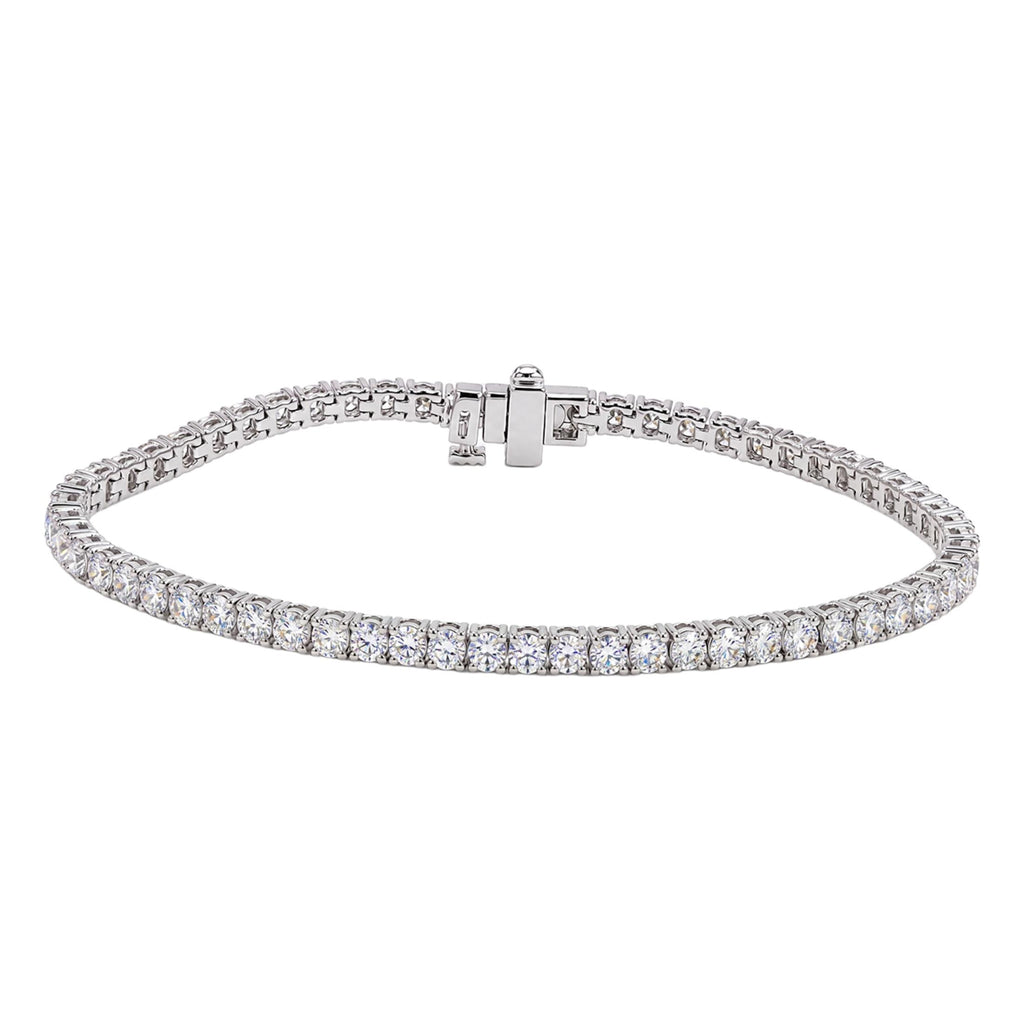 Diamonair Tennis Bracelet Set - Lab Grown Diamond Sterling Silver Tennis Bracelet