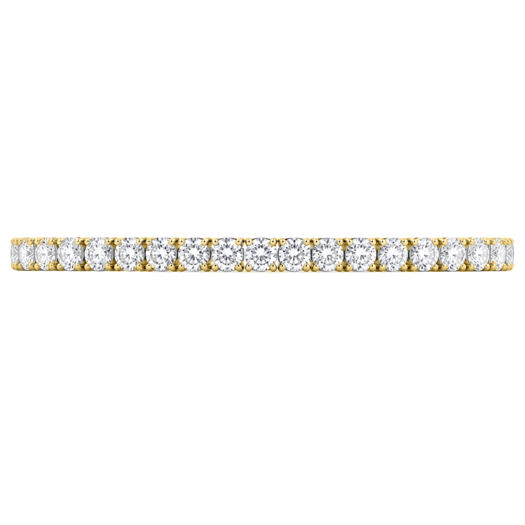 Diamonair Lab Grown Diamond (F/VS+) 10.00 carat Round cut Sterling Silver Tennis Bracelet - Sterling Silver | Gold over Silver
