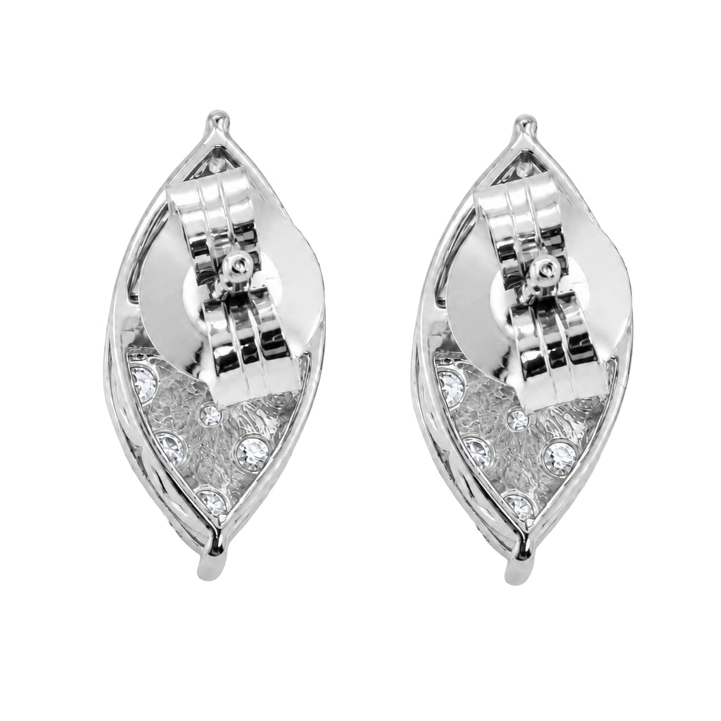 Diamonair Lab Grown Diamond (F/VS+) 1.00 carat Round cut Sterling Silver Stud Earrings - Sterling Silver | Gold over Silver