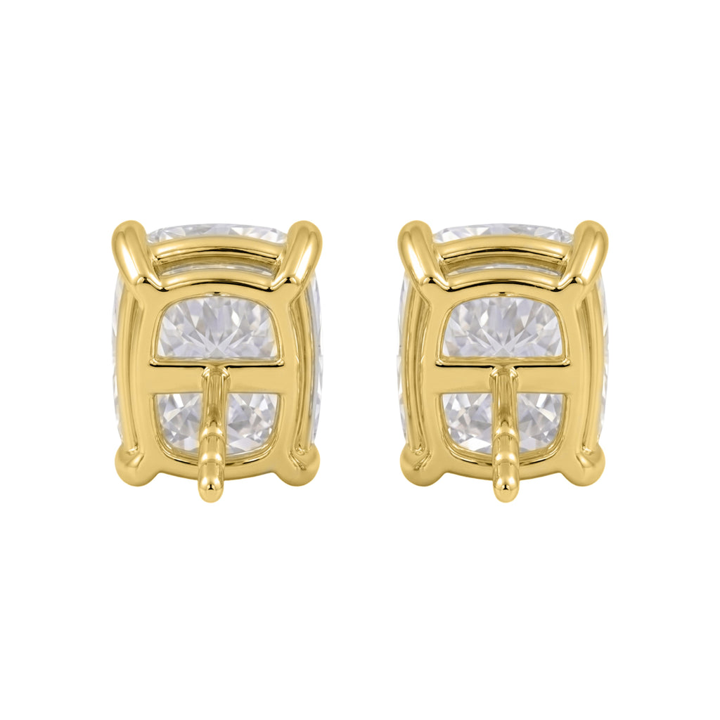 1-6 ctw Long Cushion Solitaire Stud Earrings