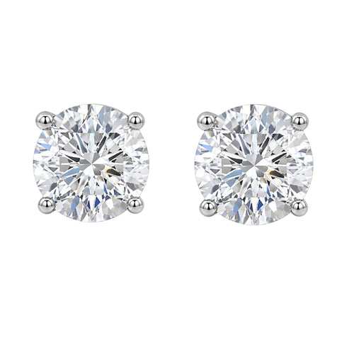 0.25 ctw Round Stud Earrings