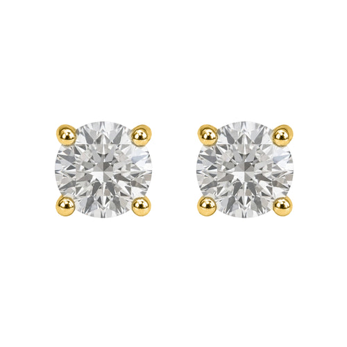 0.5 ctw Round Stud Earrings