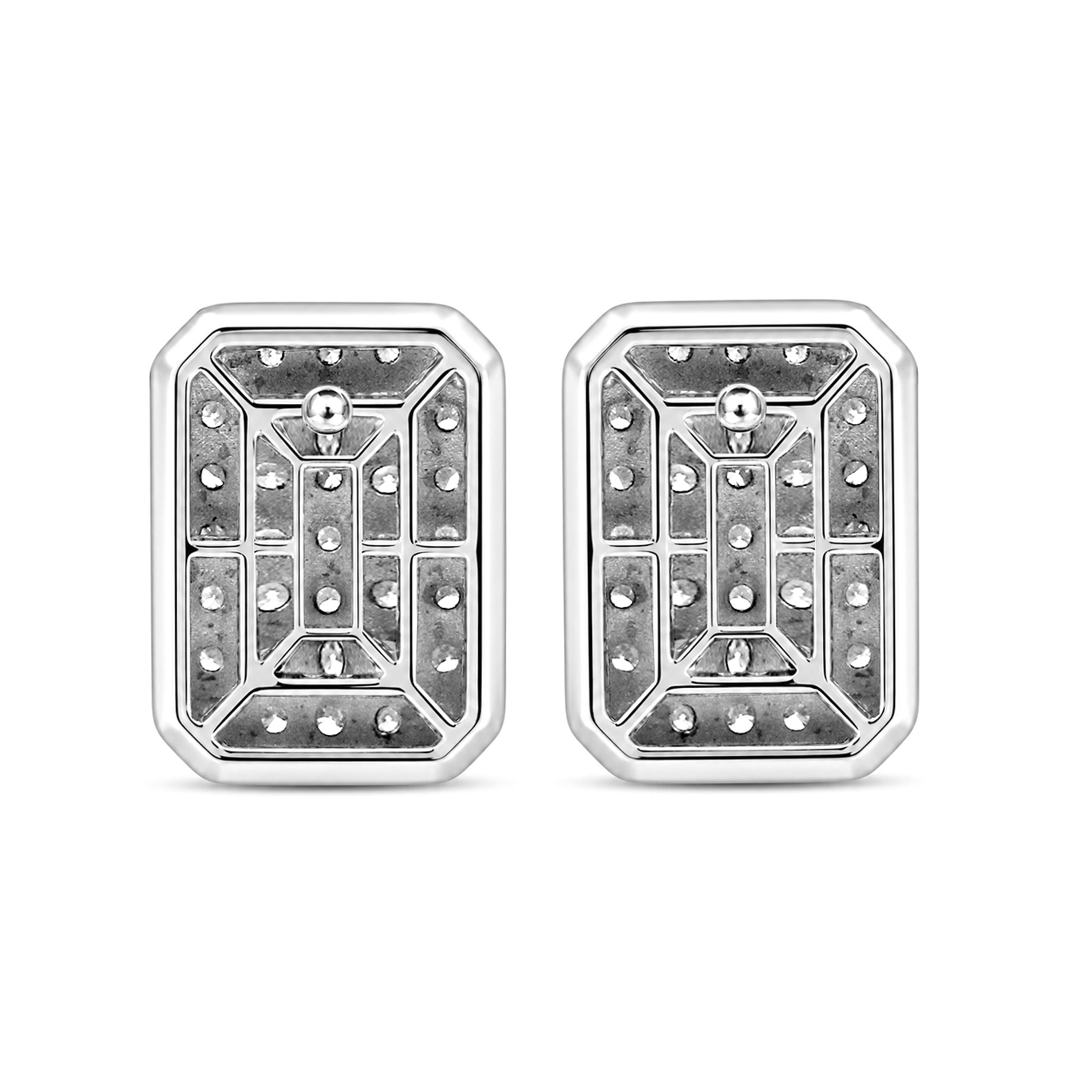 Diamonair Lab-Grown Diamond Earrings for Women | Sterling Silver | Round Cut | Prong, Push Back | F Color, VS+ Clarity | 1.00 Total Carat Weight | Anniversary, Wedding, Birthday Gift