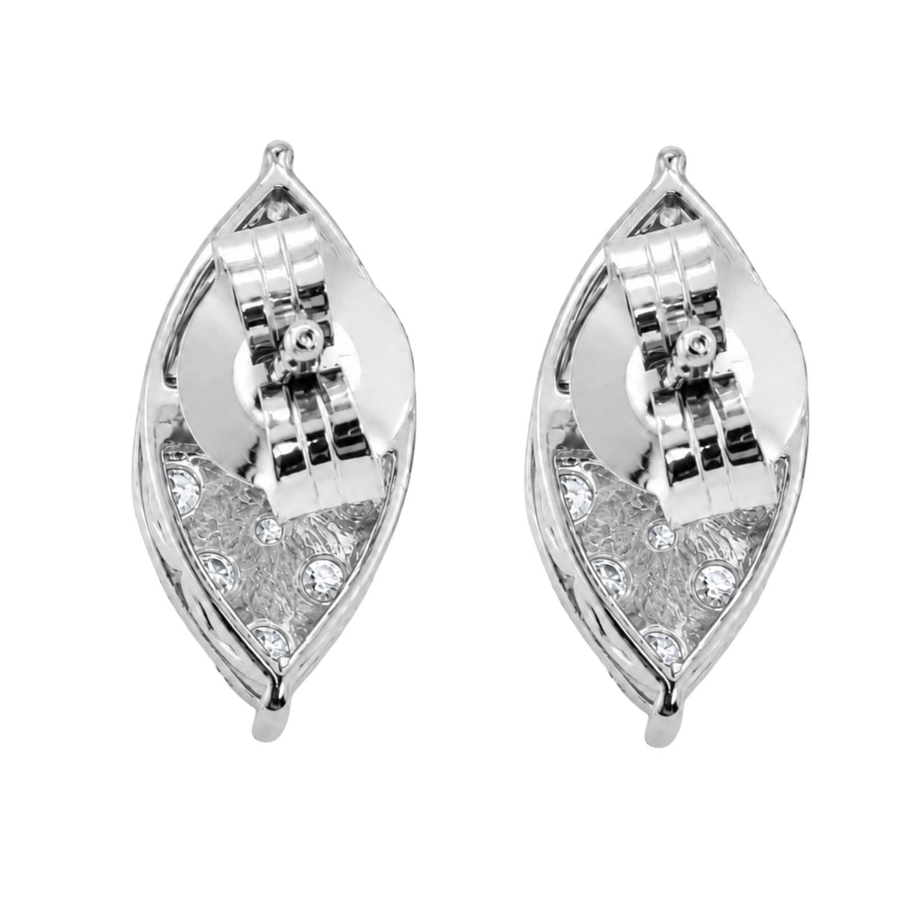 Diamonair Lab Grown Diamond (F/VS+) 1.00 carat Round cut Sterling Silver Stud Earrings - Sterling Silver | Gold over Silver