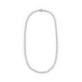Diamonair Lab-Grown Diamond Pendant Necklace for Women | Sterling Silver | Round Cut | Prong, Box | F Color, VS+ Clarity | 10.00 Total Carat Weight | Anniversary, Wedding, Birthday Gift