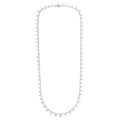 Diamonair Lab-Grown Diamond Pendant Necklace for Women | Sterling Silver | Round Cut | Prong, Box | F Color, VS+ Clarity | 10.00 Total Carat Weight | Anniversary, Wedding, Birthday Gift