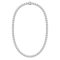 5.00-20.00 Carat T.W. Round-cut Lab Grown Diamond (F/VS) 14K Gold Tennis Necklace - Assorted Colors & Carat