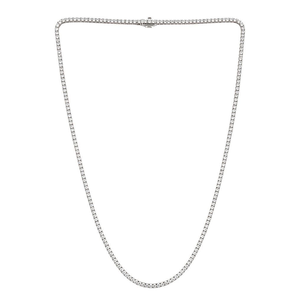 Round Tennis Necklace
