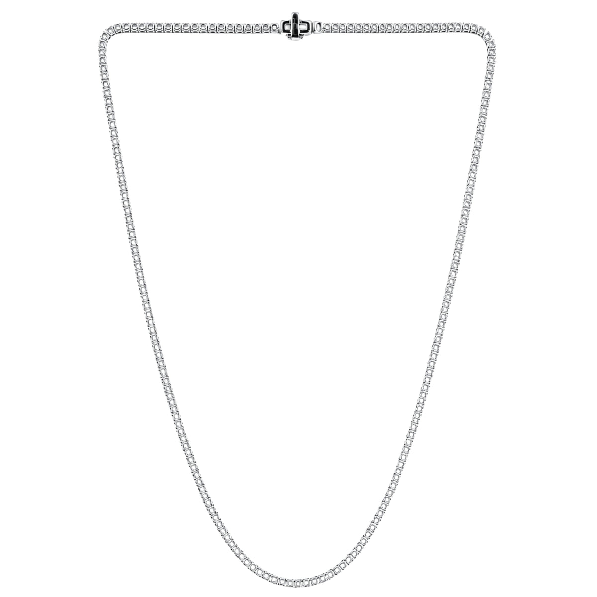 5-20 ctw Round Tennis Necklace