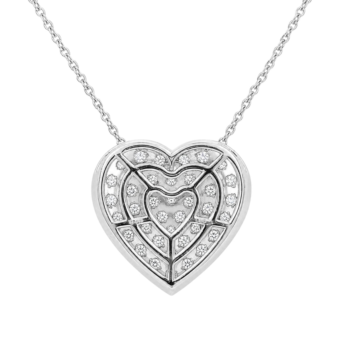 Diamonair Pendant Set - Lab Grown Diamond Sterling Silver Pendant