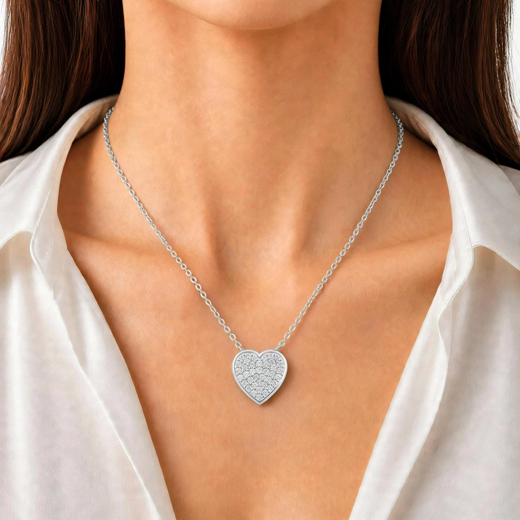 Diamonair Pendant Set - Lab Grown Diamond Sterling Silver Pendant