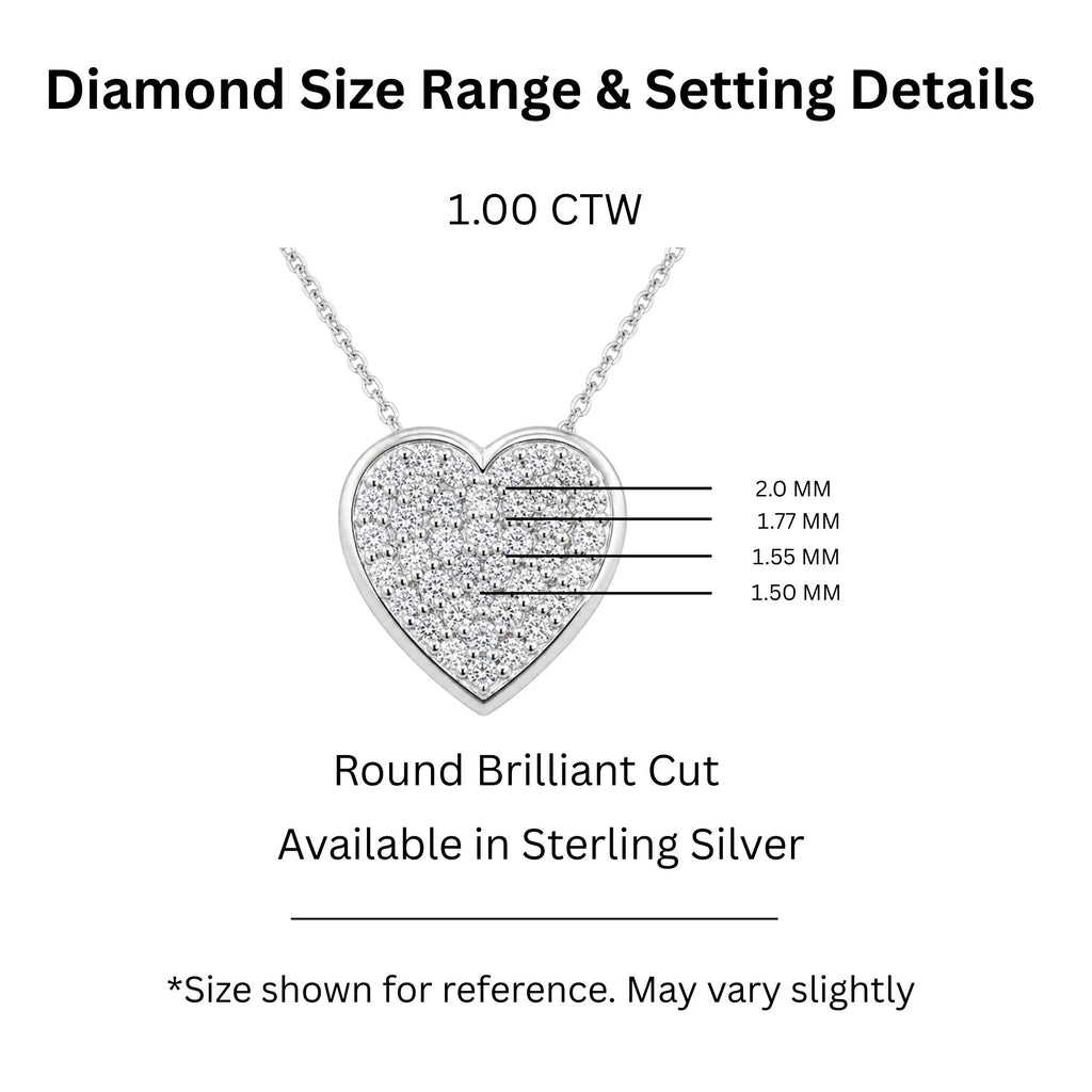 Diamonair Pendant Set - Lab Grown Diamond Sterling Silver Pendant