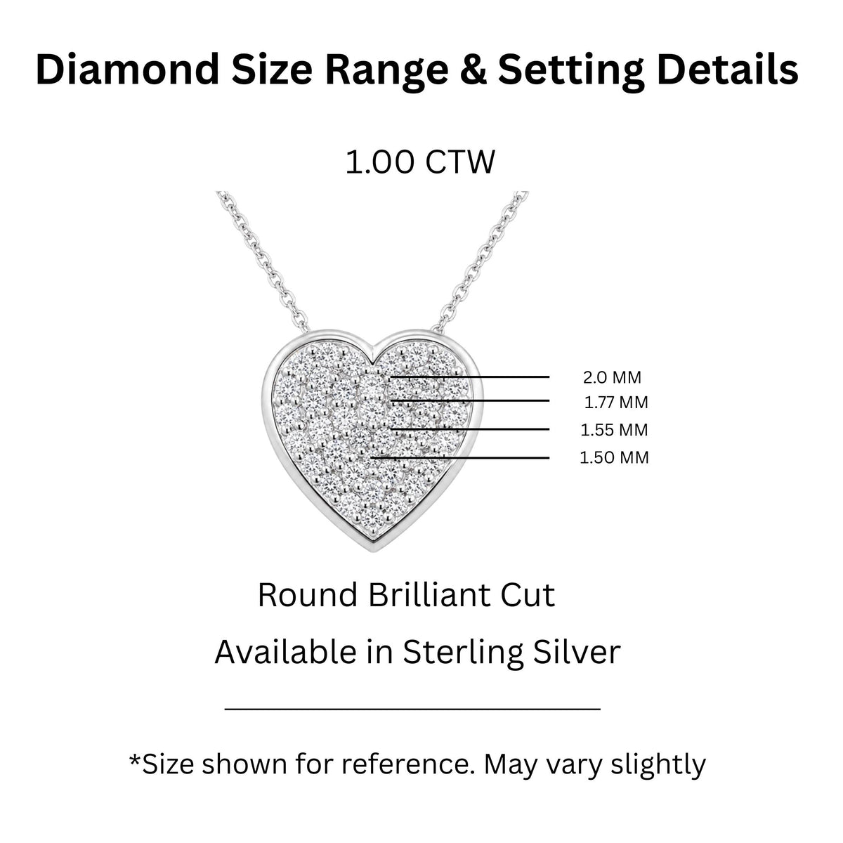 Diamonair Pendant Set - Lab Grown Diamond Sterling Silver Pendant