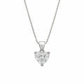 Heart Solitaire Pendant Necklace