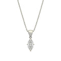 Marquise Solitaire Pendant Necklace
