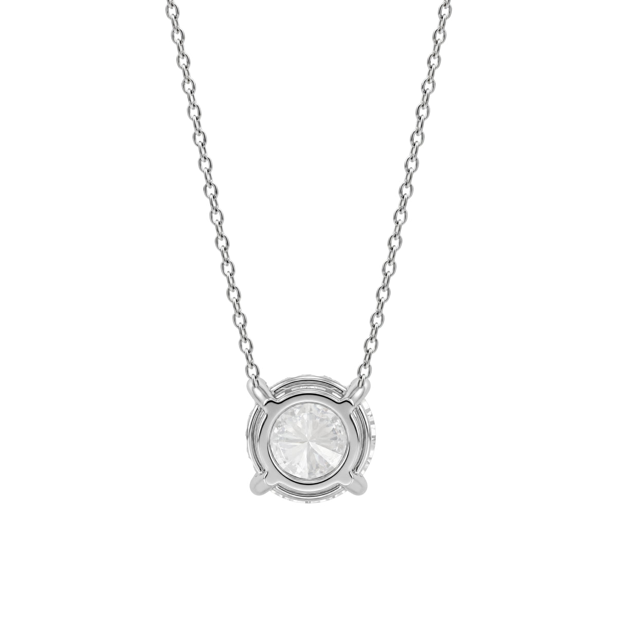 Solitaire Pendant Necklace