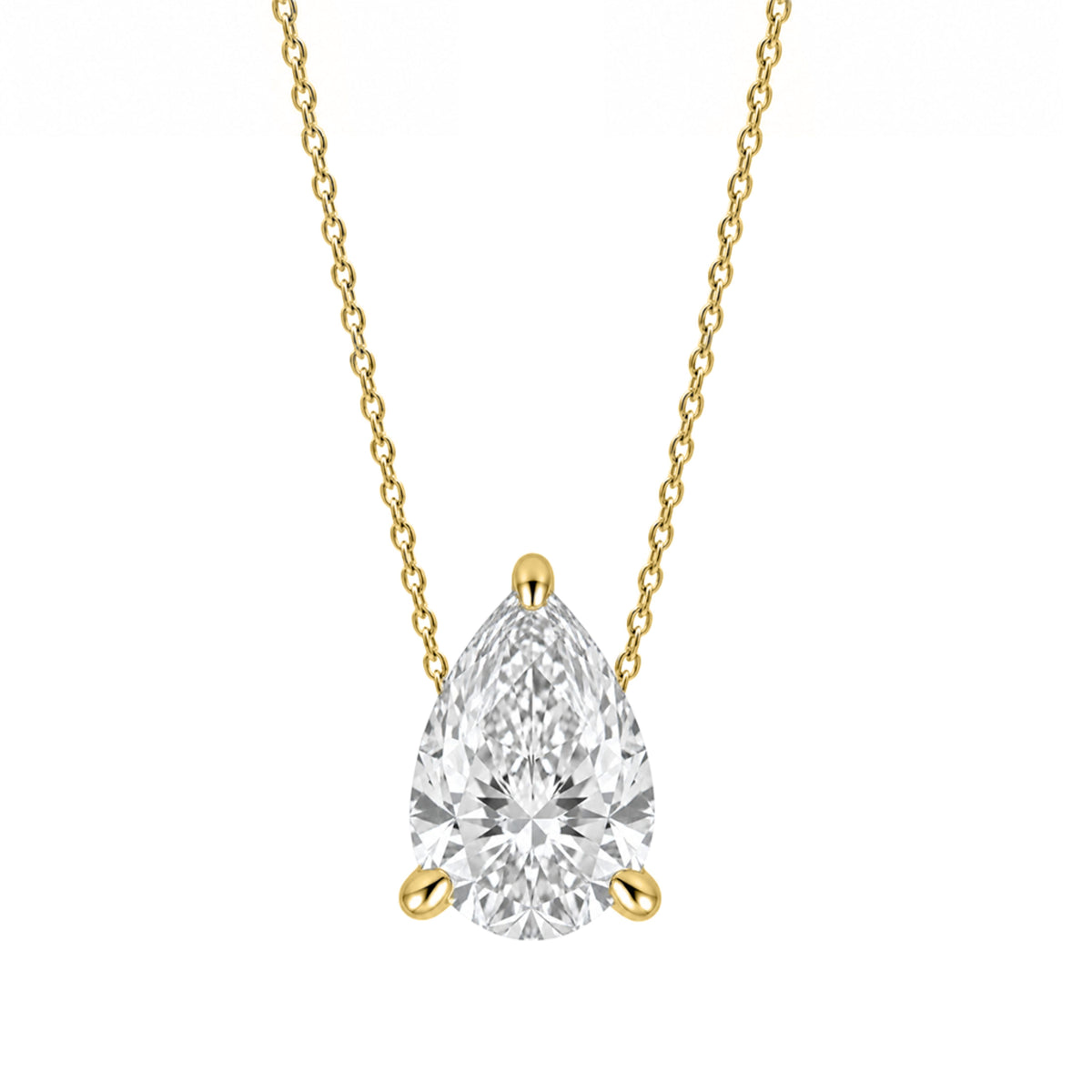 Solitaire Pendant Necklace