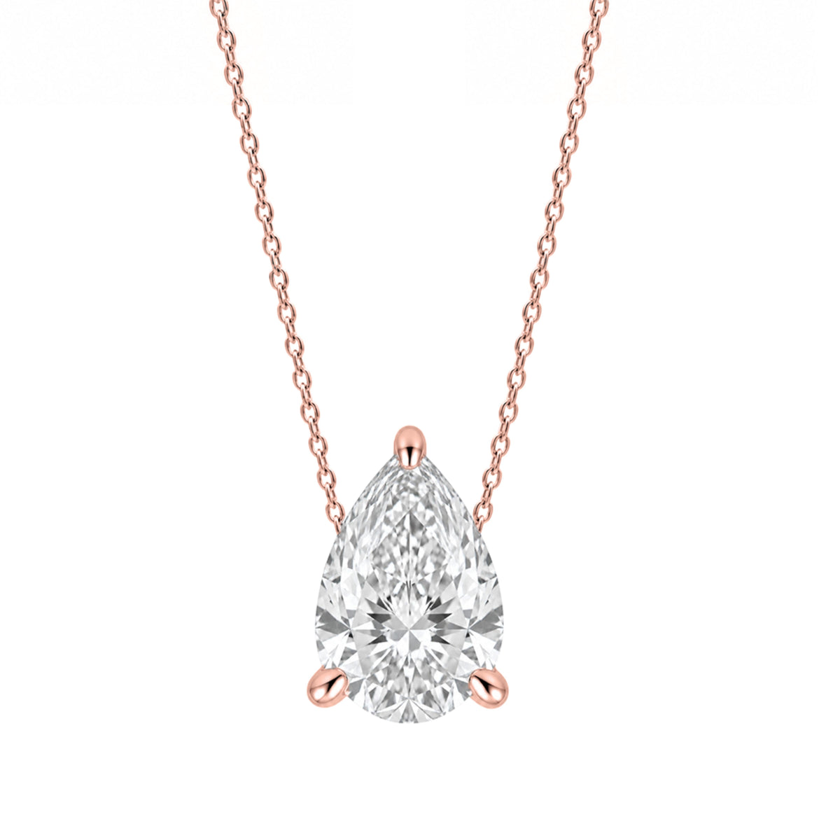 Solitaire Pendant Necklace