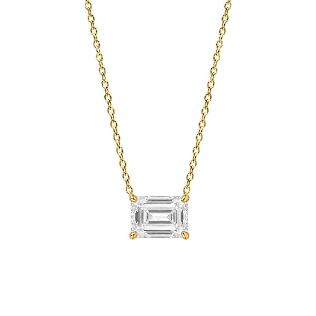 Solitaire Pendant Necklace