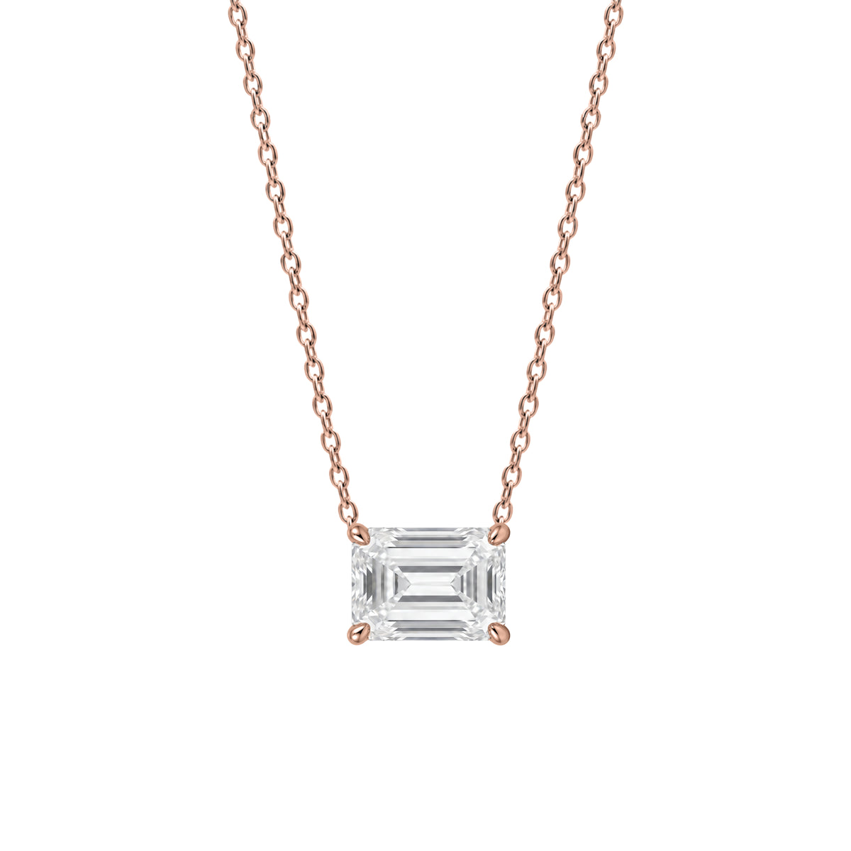 Solitaire Pendant Necklace
