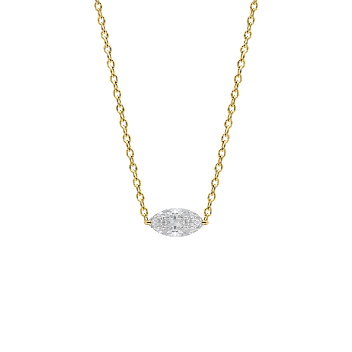 Solitaire Pendant Necklace
