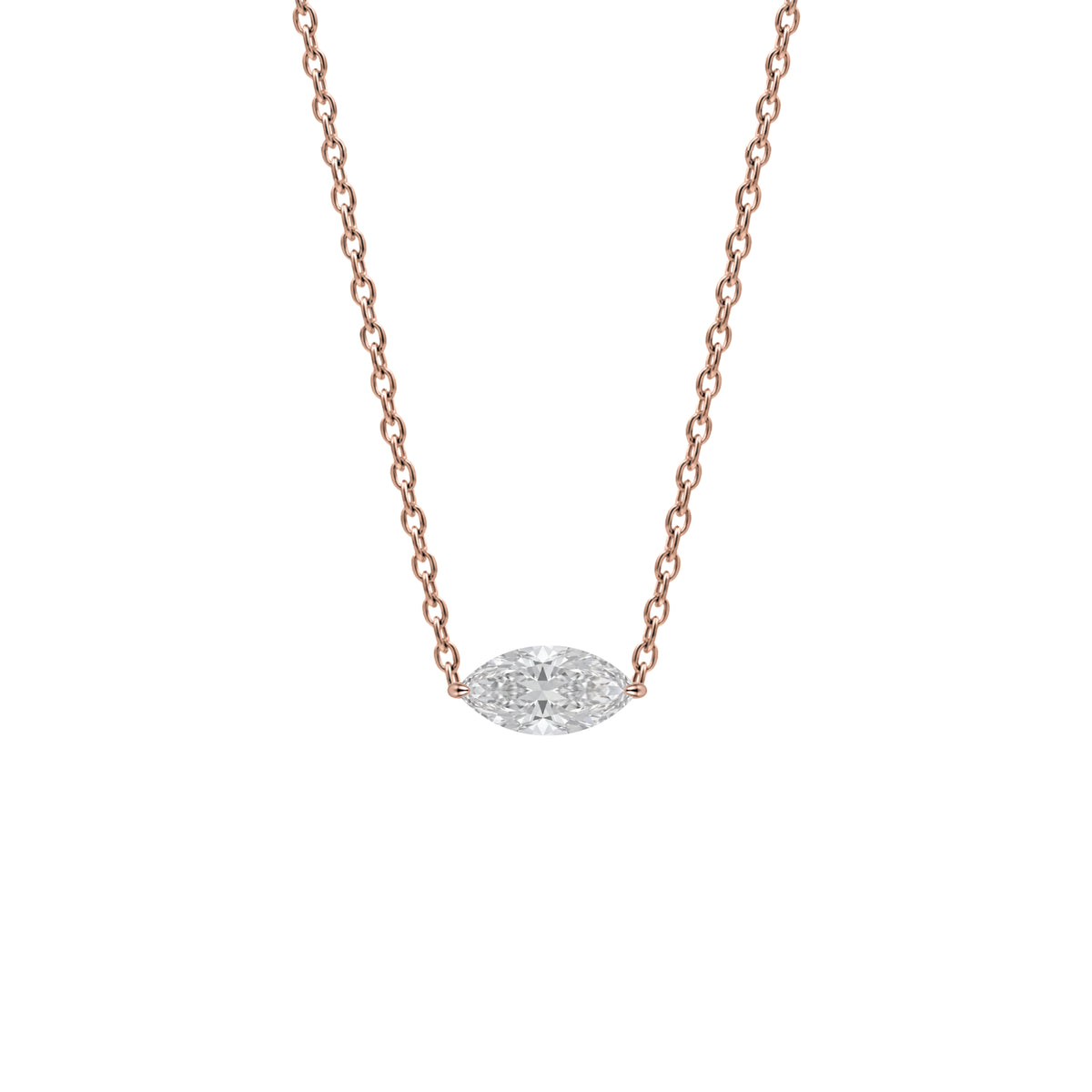 Solitaire Pendant Necklace