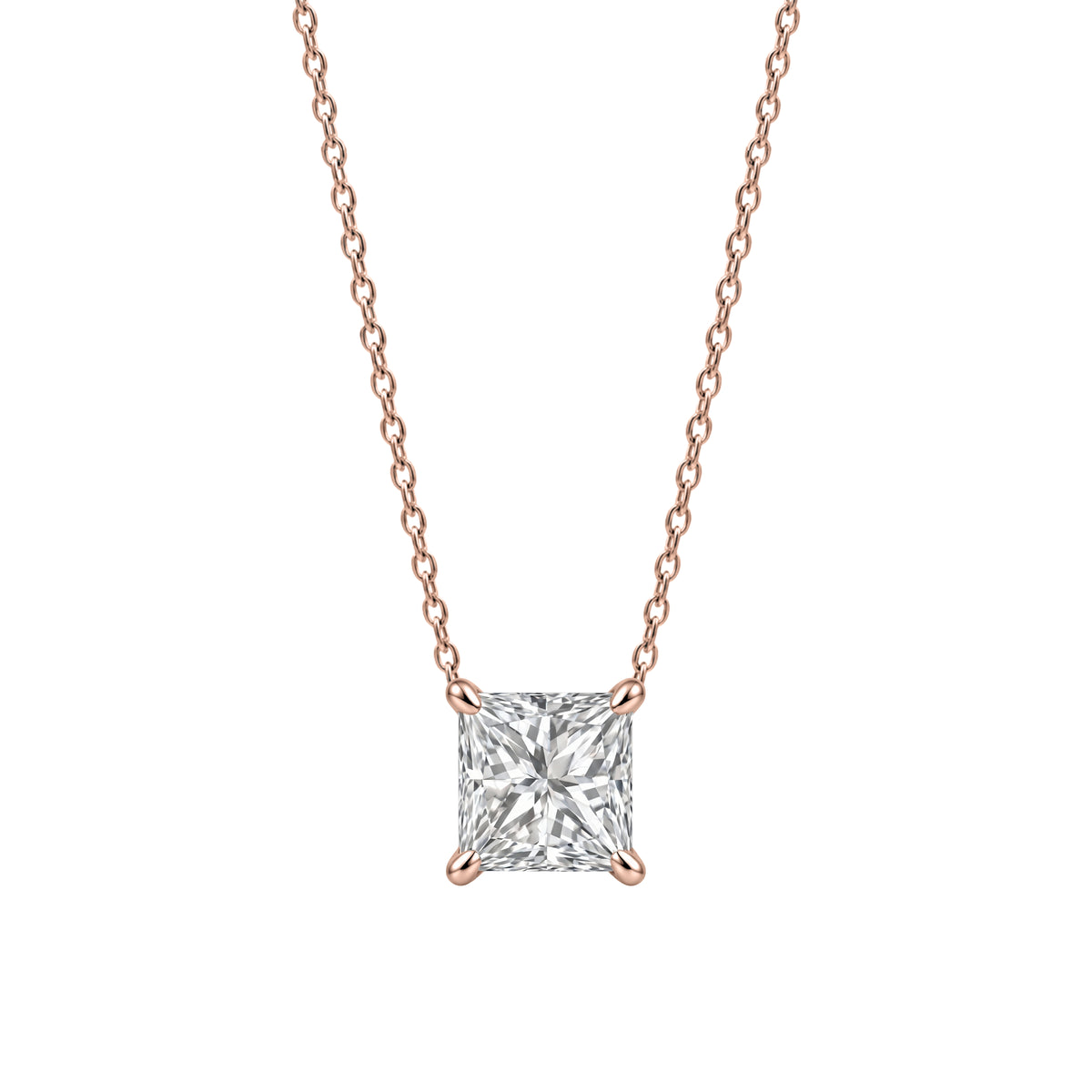 Solitaire Pendant Necklace