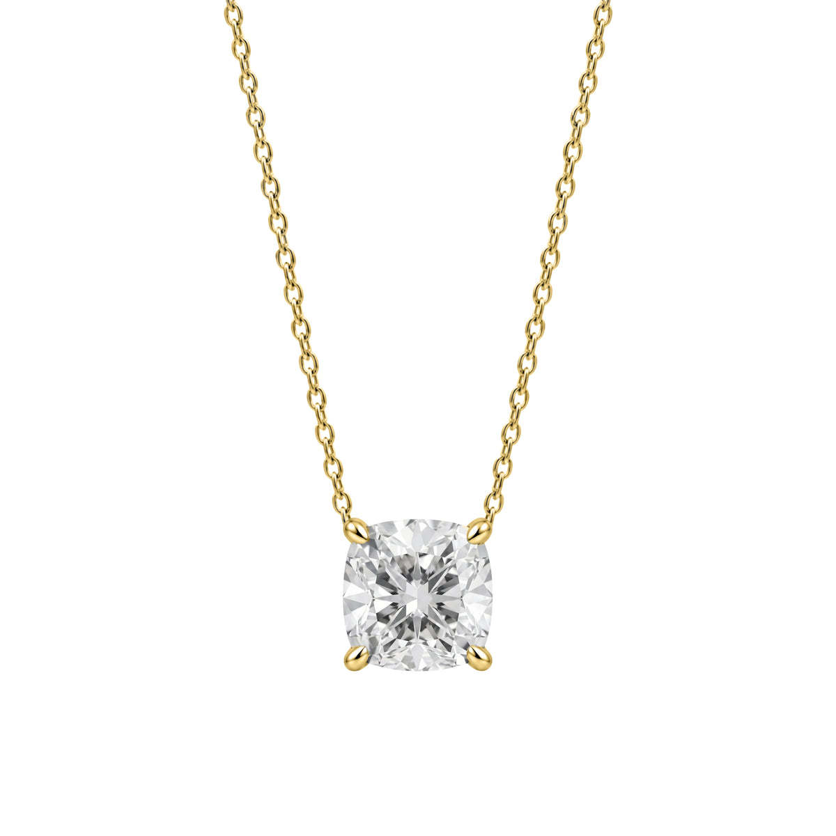 Solitaire Pendant Necklace