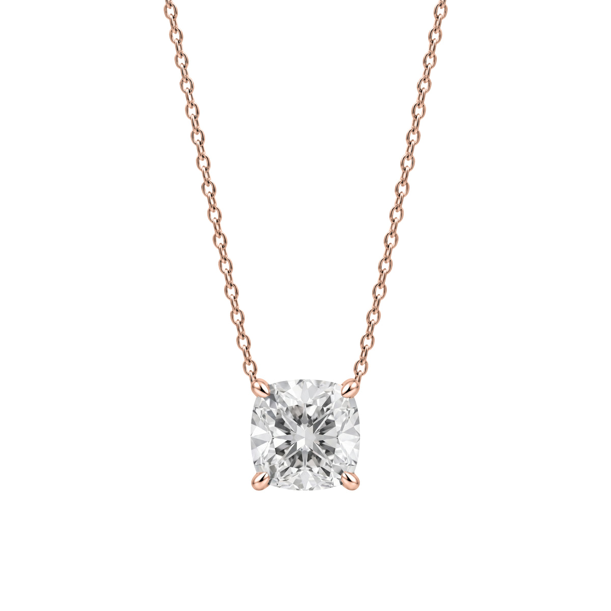 Solitaire Pendant Necklace