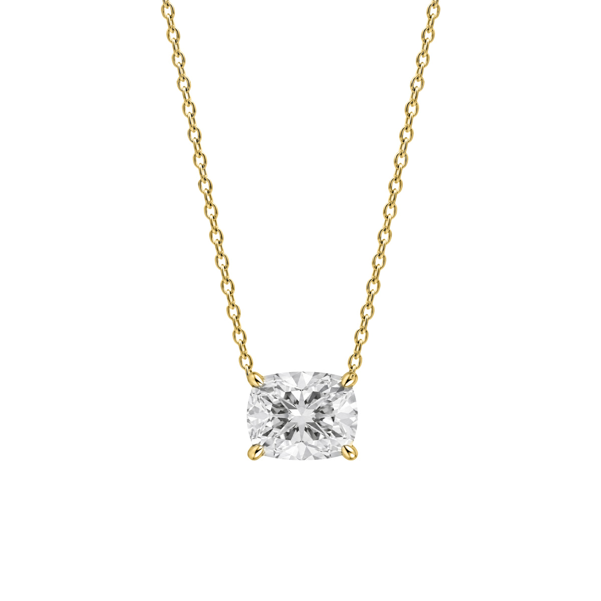 Solitaire Pendant Necklace